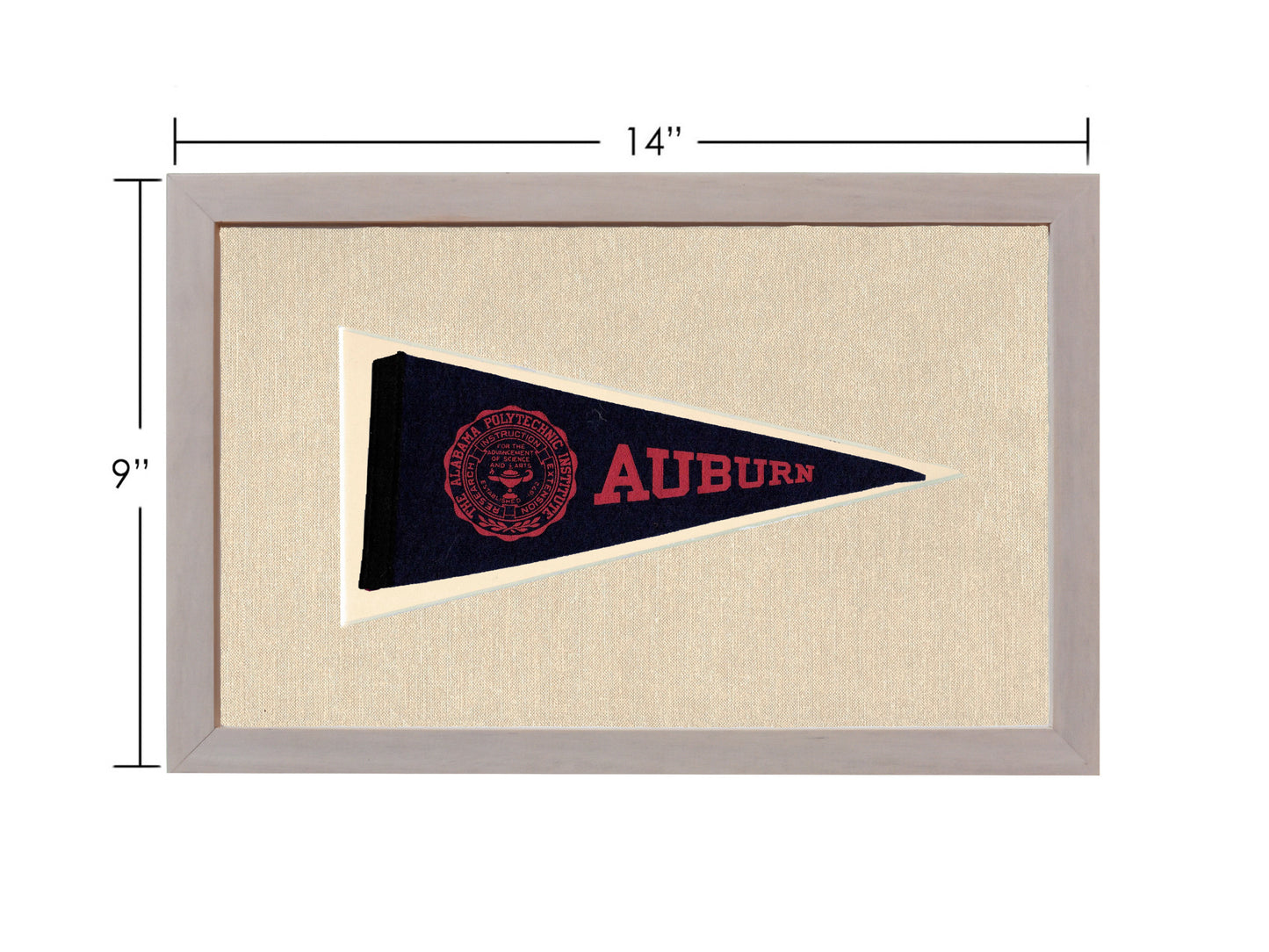 Vintage Auburn Pennant