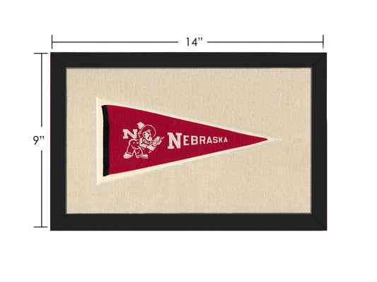 Vintage Nebraska Pennant
