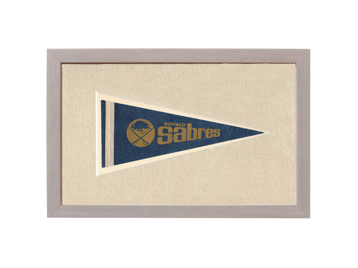 Vintage Buffalo Sabres Pennant