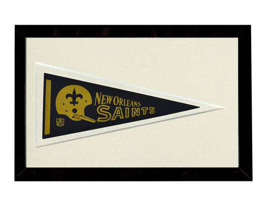Vintage New Orleans Saints Pennant "circa 1970"