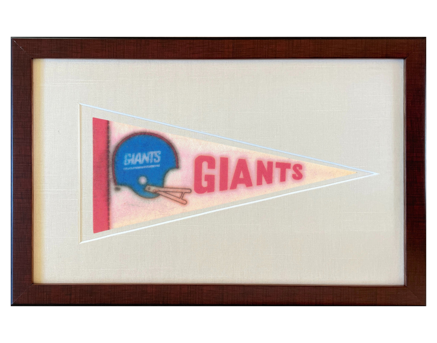 Vintage New York Giants NFL Pennant circa 1970s