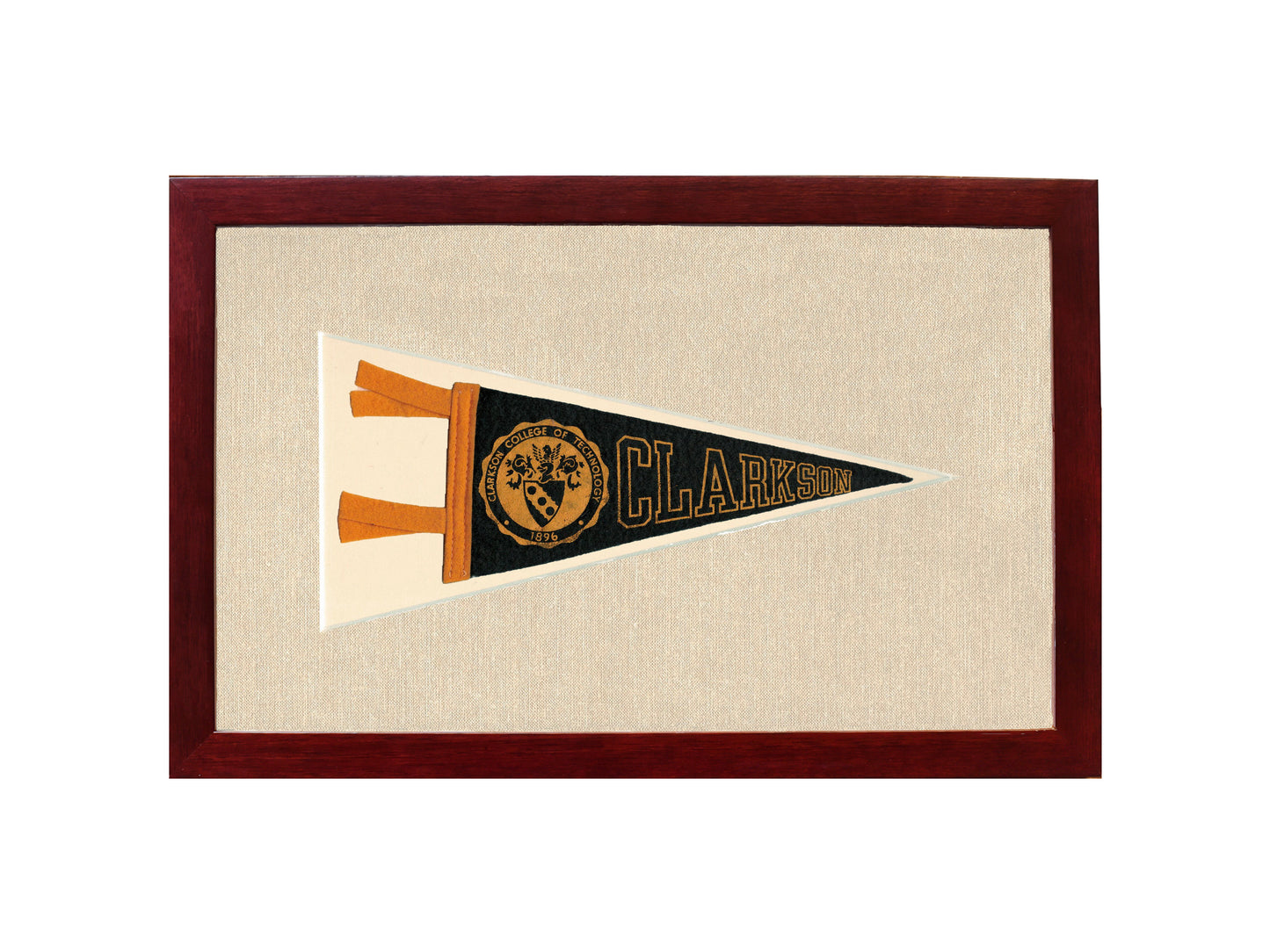 Vintage Clarkson College Pennant