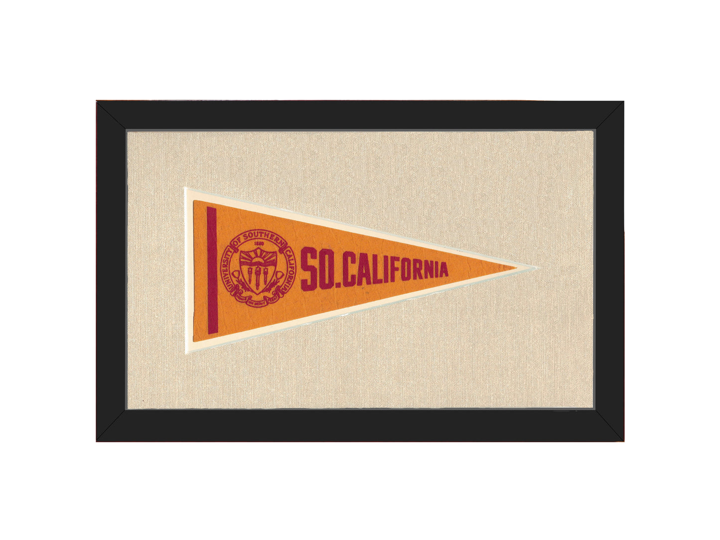 Vintage University of Southern California Pennant