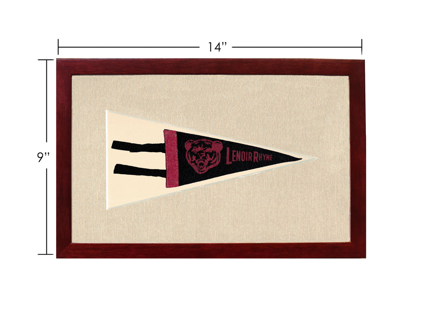 Vintage Lenoir Rhyme Pennant