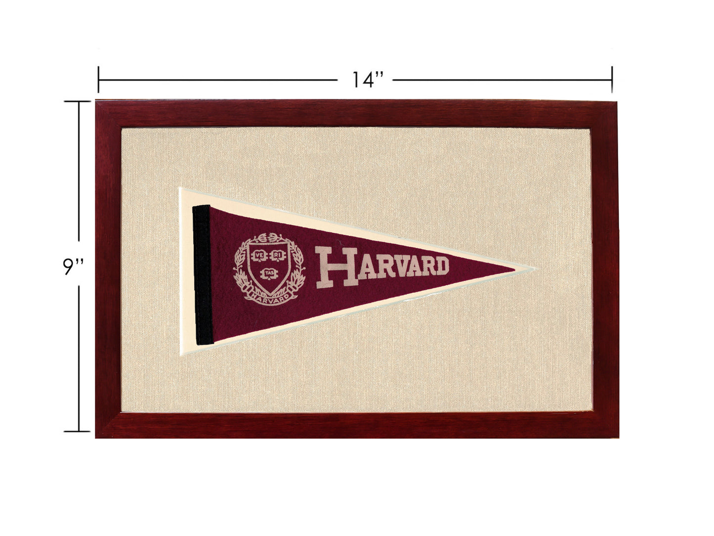Vintage Harvard Pennant