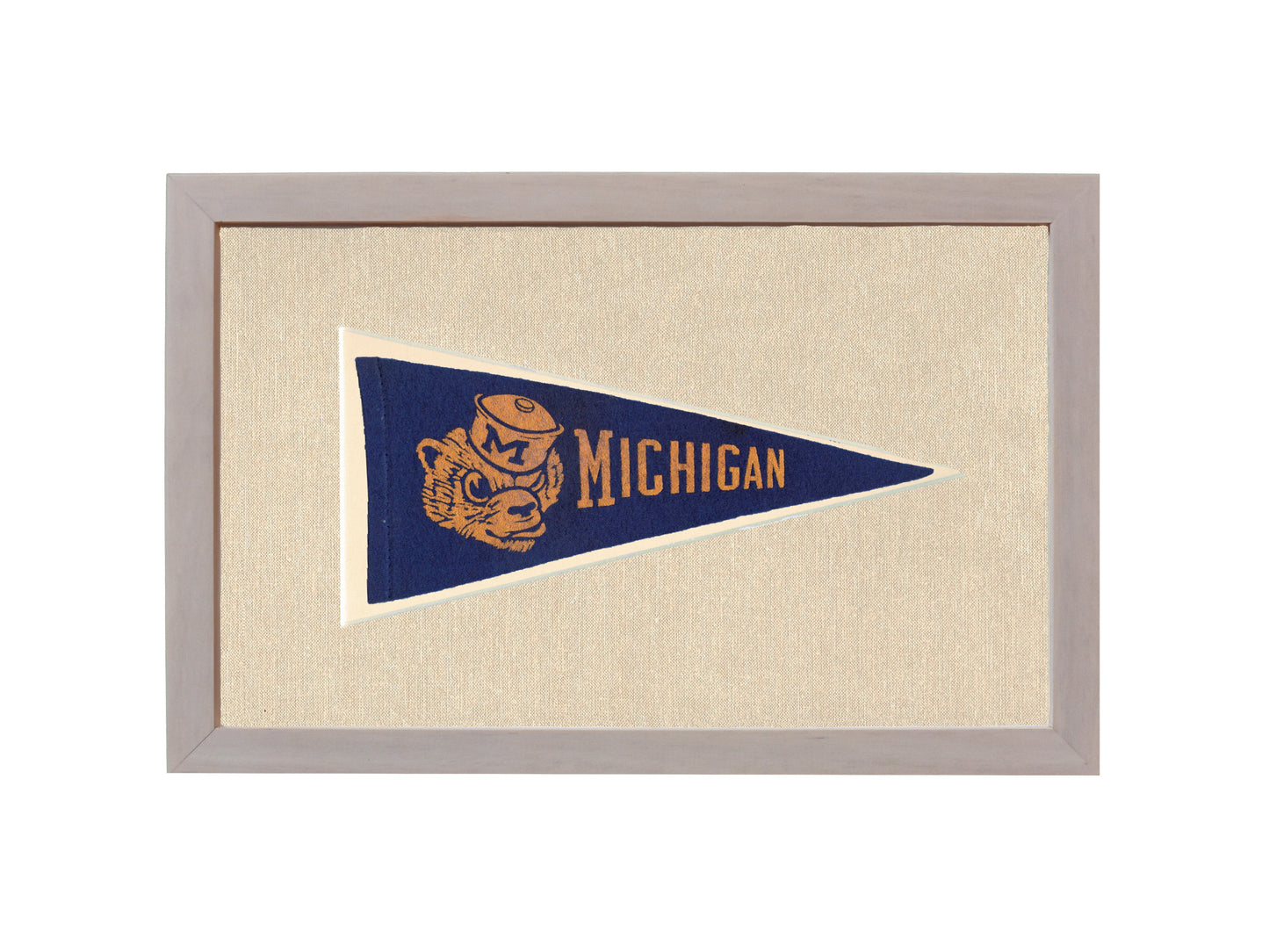 Vintage Michigan Pennant