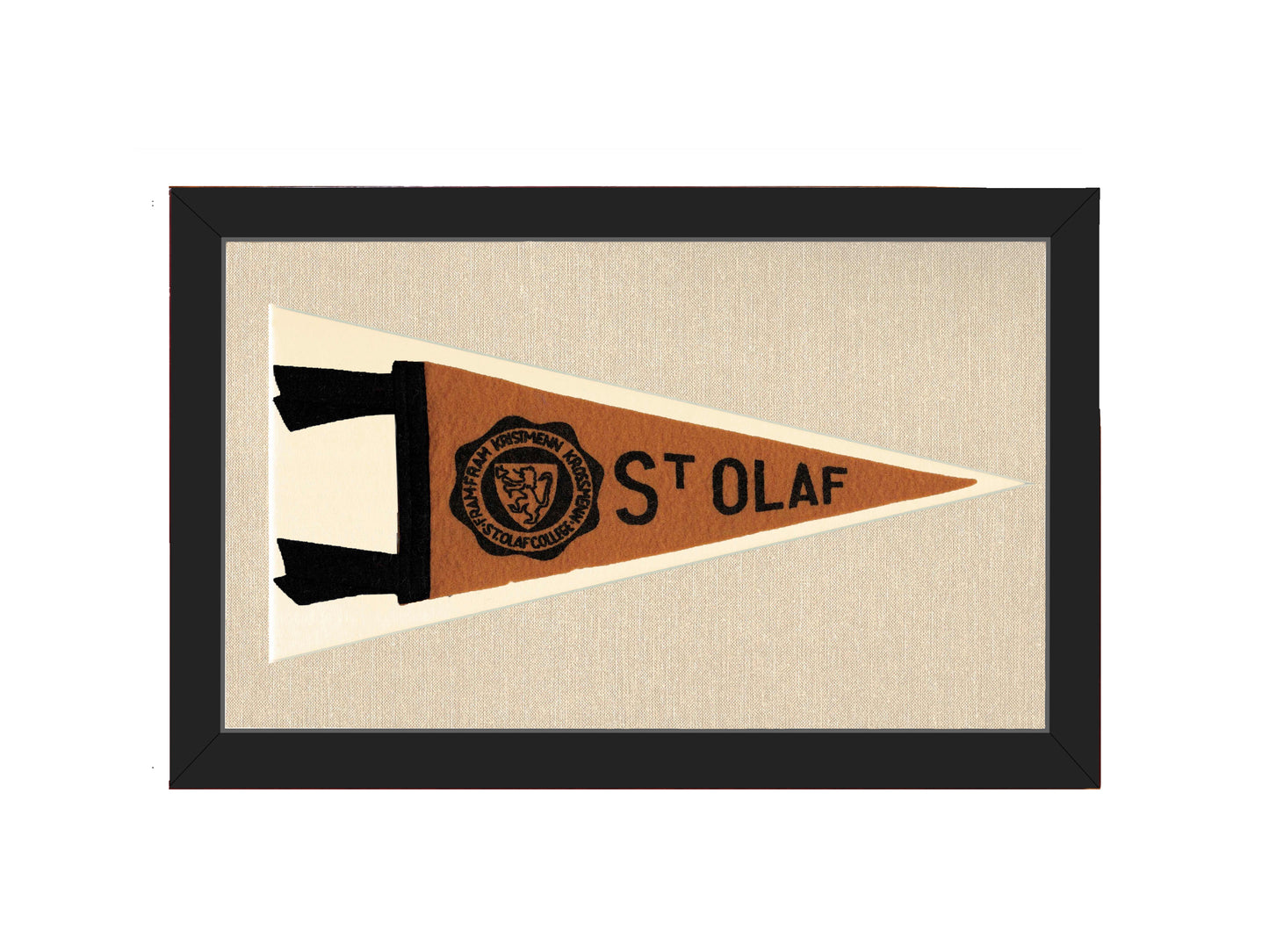 Vintage St. Olaf College Pennant