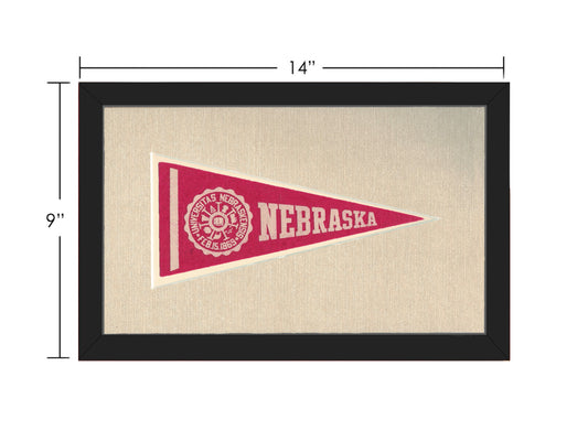 Vintage University of Nebraska Pennant