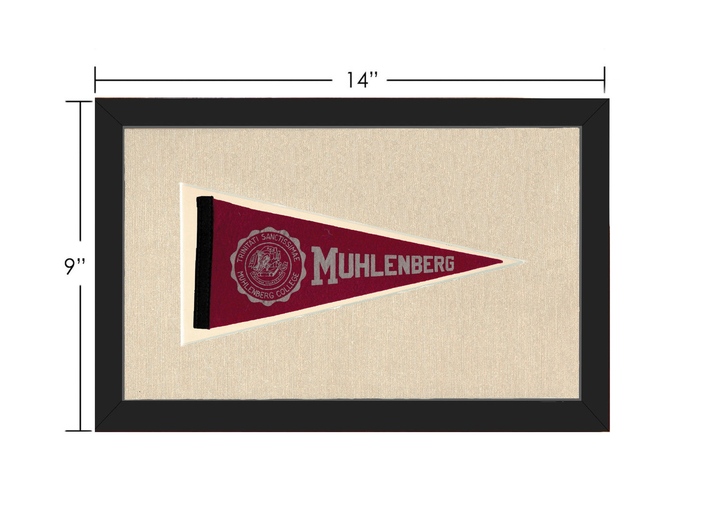 Vintage Muhlenberg College Pennant