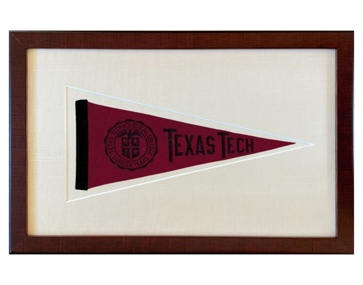 Vintage Texas Tech University Pennant – Americana Memories