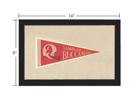 Vintage Tampa Bay Buccaneers Pennant