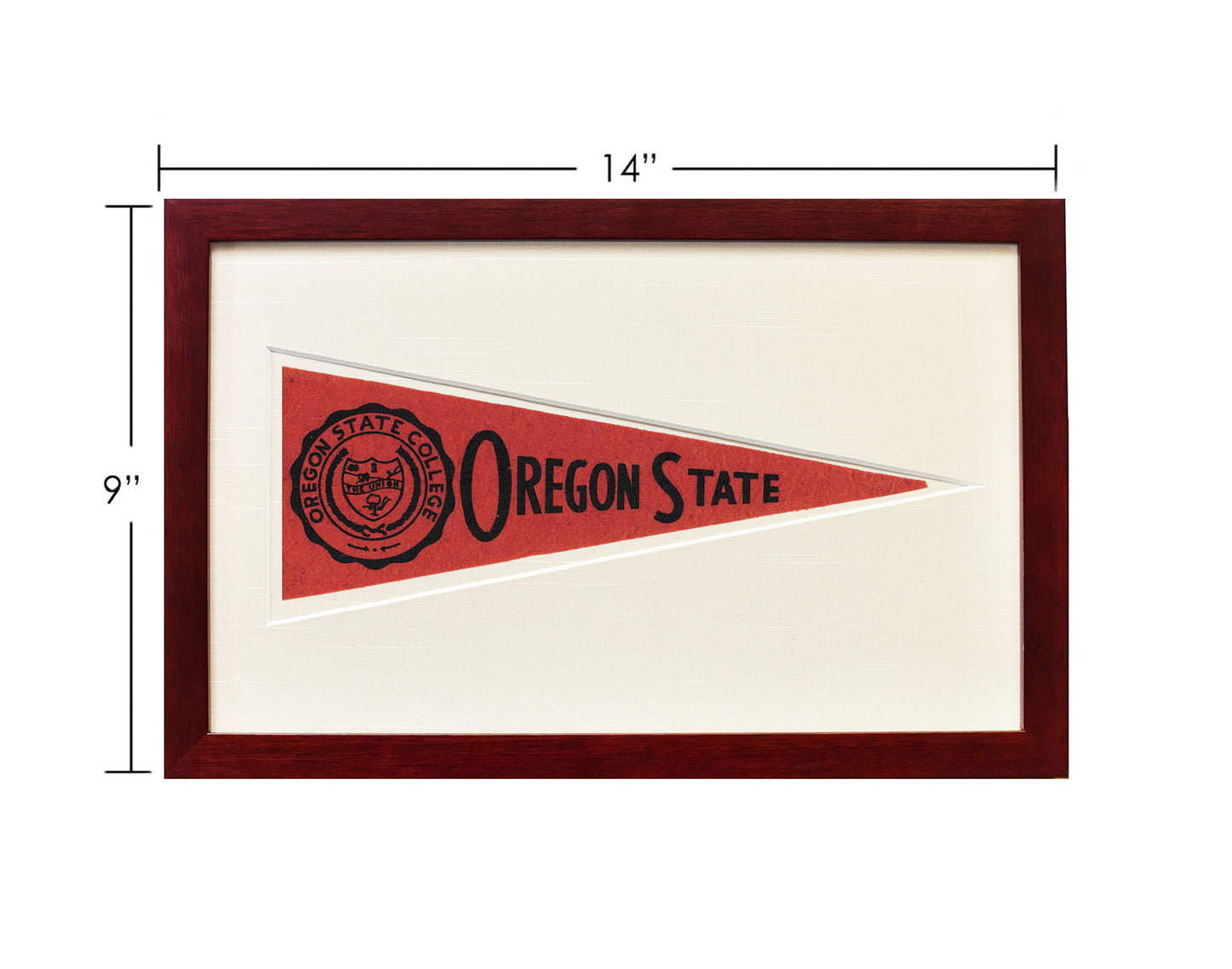 Vintage Oregon State Hormel Pennant