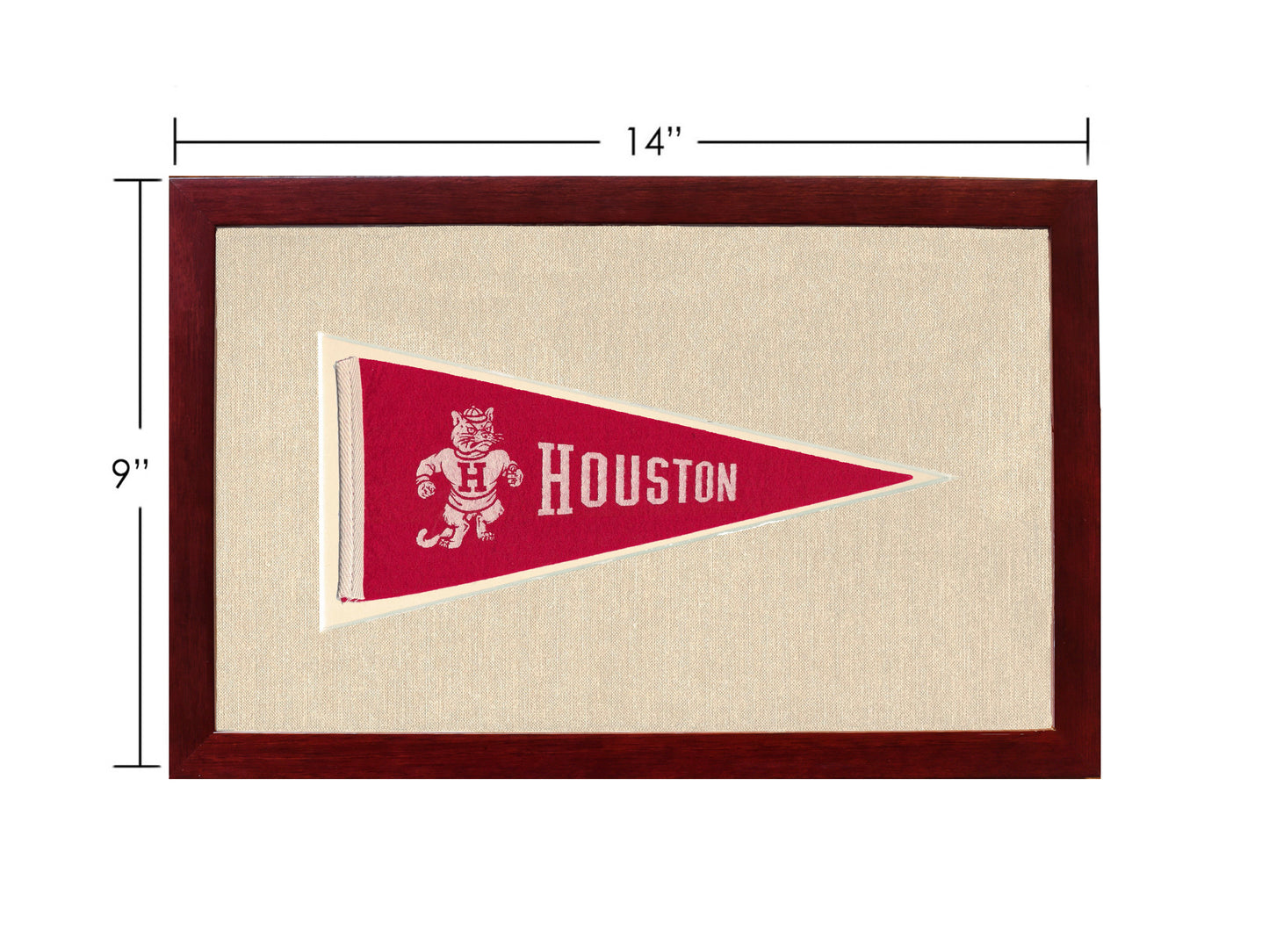 Vintage Houston Pennant