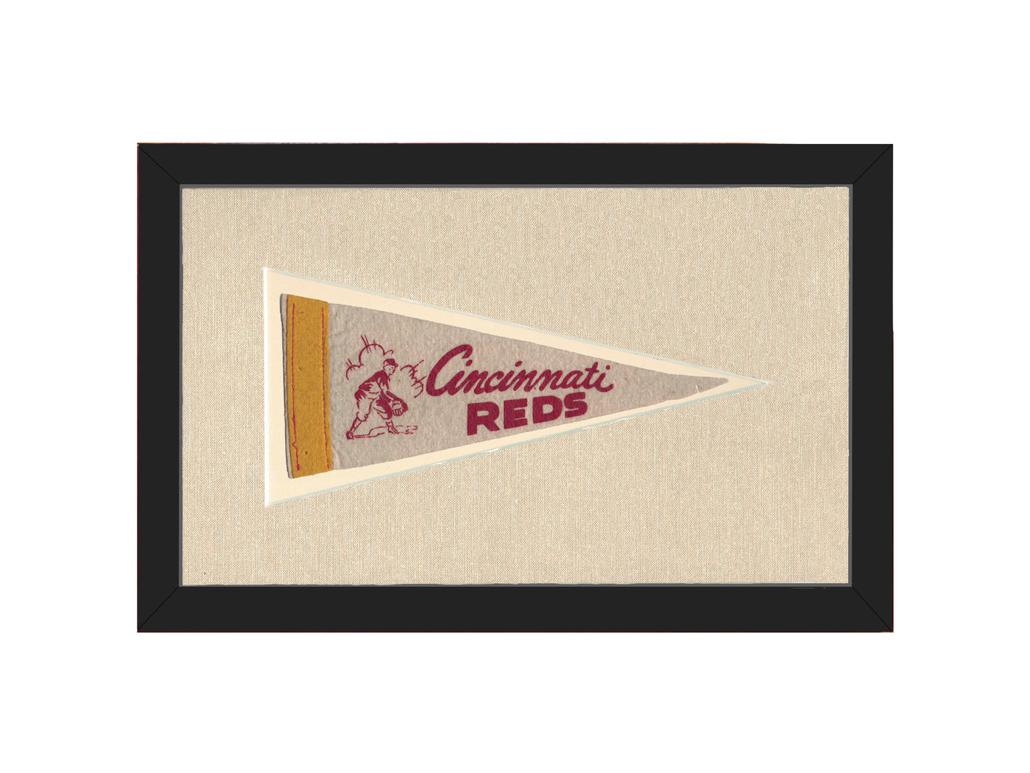 Vintage Cincinnati Reds Pennant
