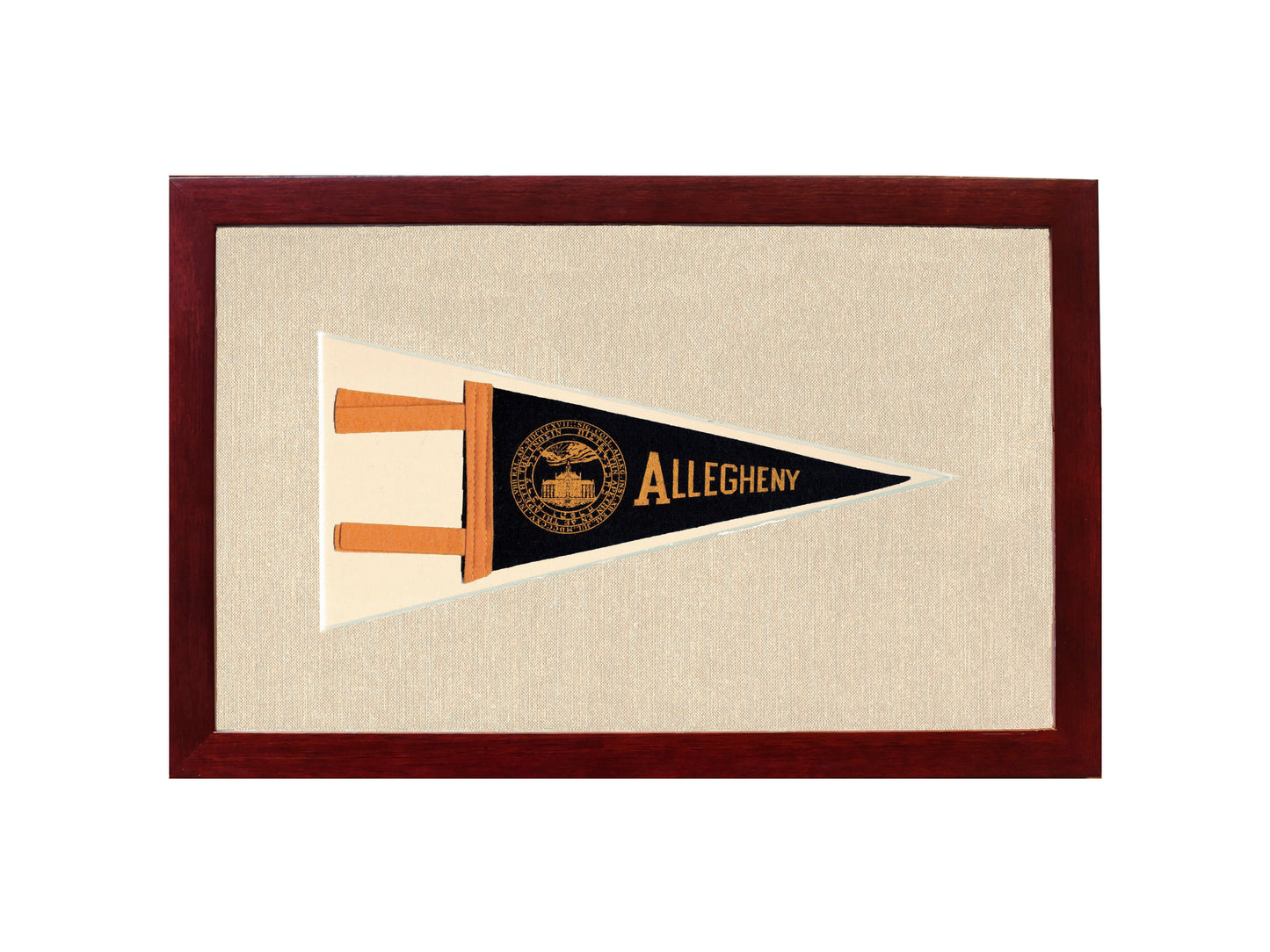 Vintage Allegheny College Pennant
