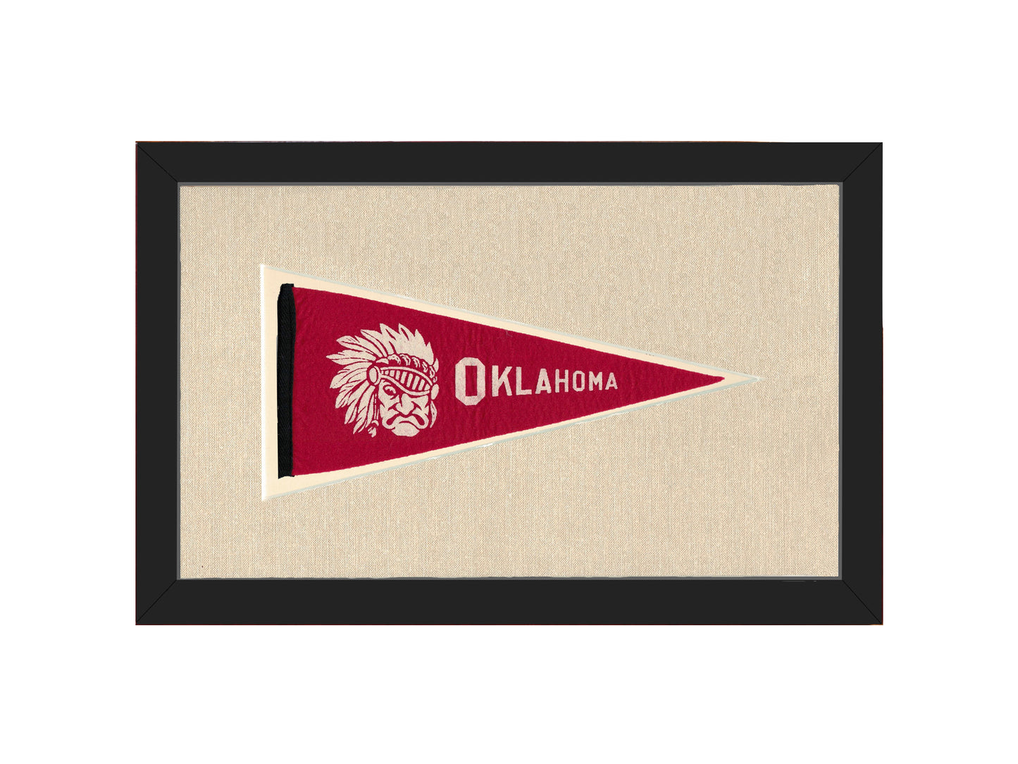 Vintage Oklahoma Pennant