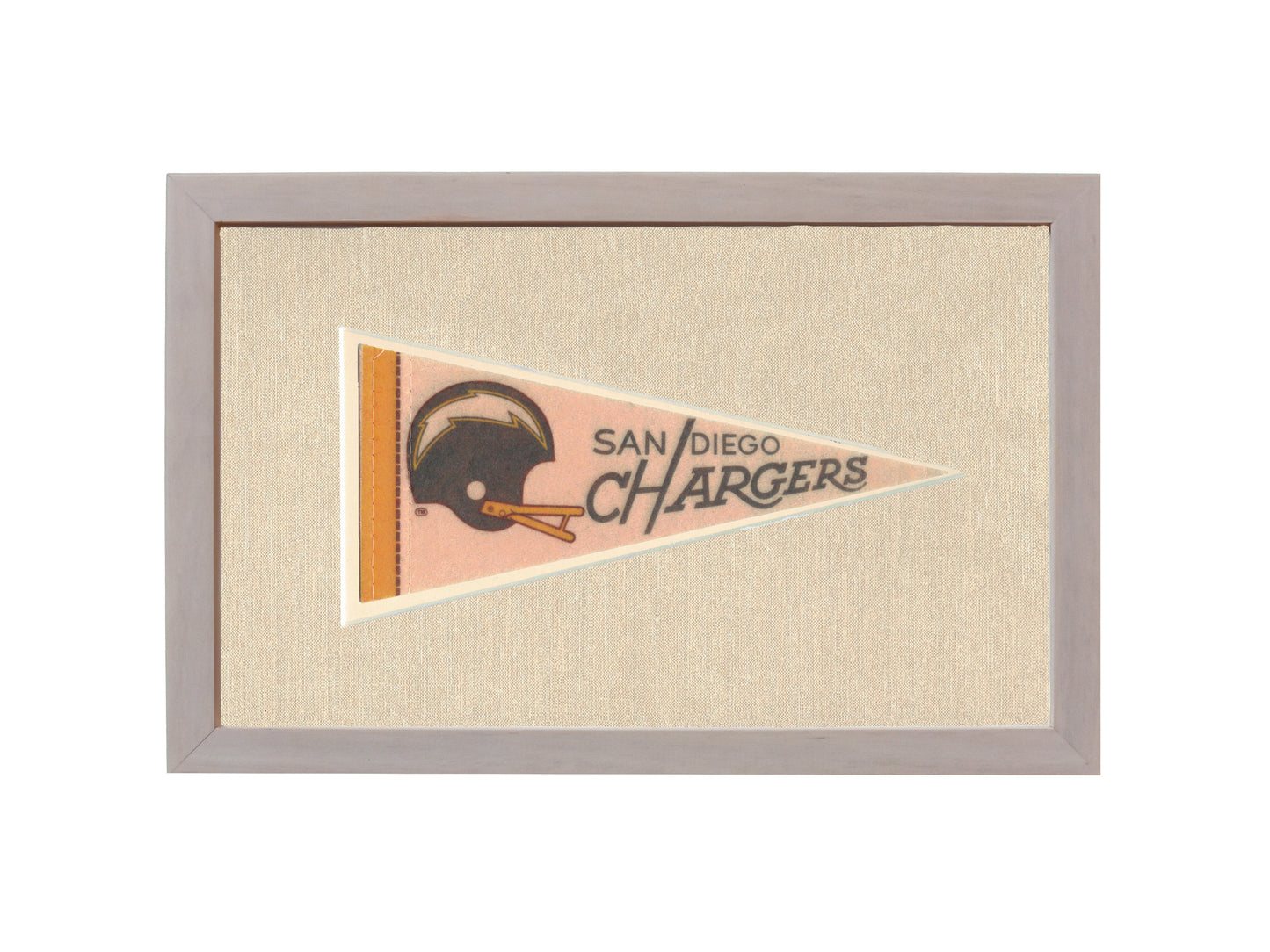 Vintage San Diego Chargers Pennant