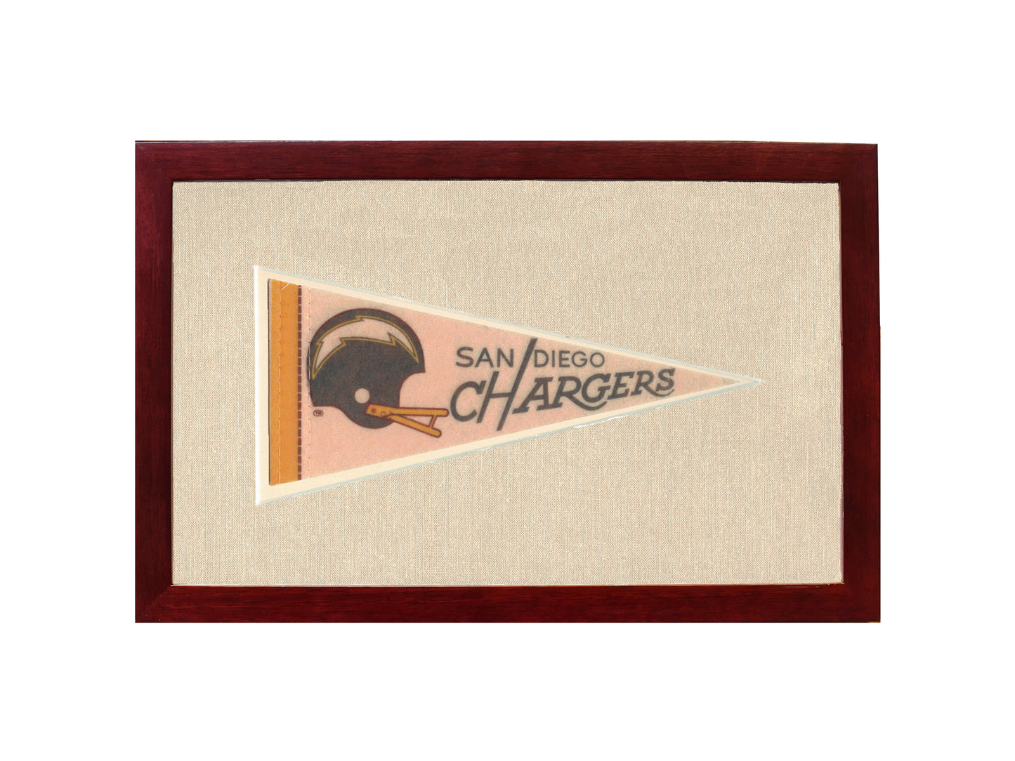 Vintage San Diego Chargers Pennant