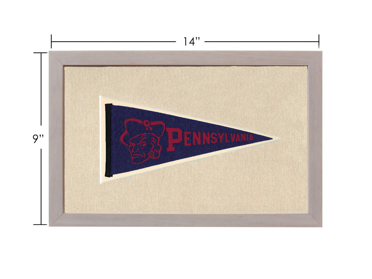 Vintage Pennsylvania Pennant