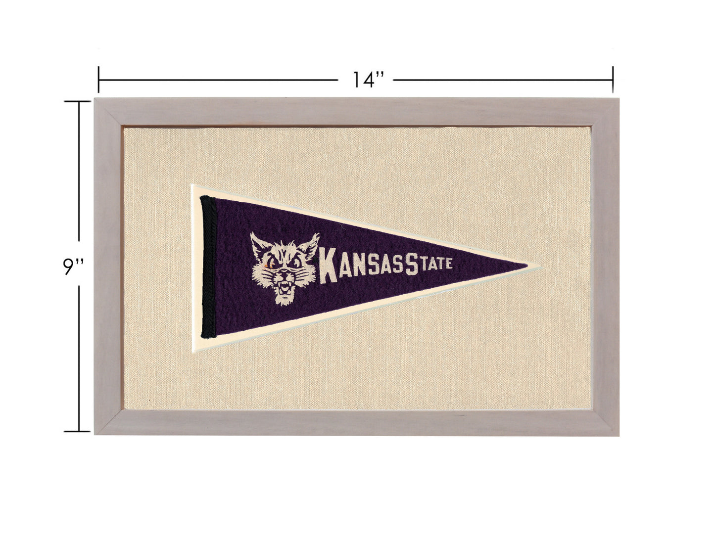 Vintage Kansas State Pennant