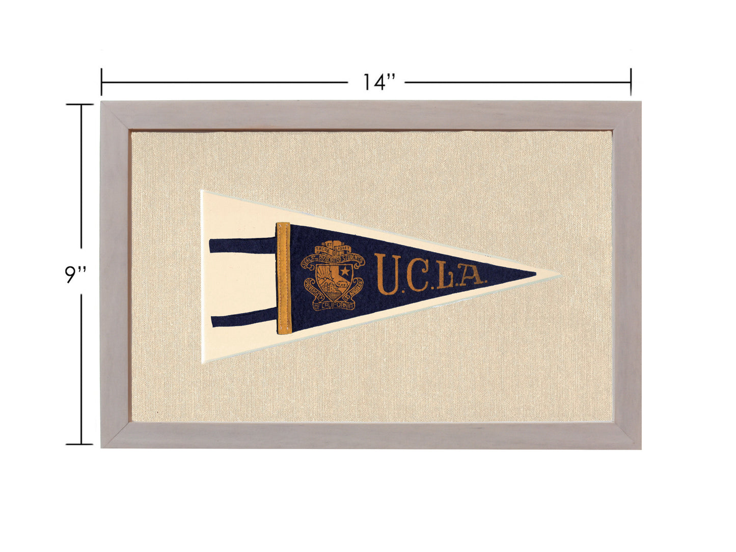 Vintage UCLA Pennant