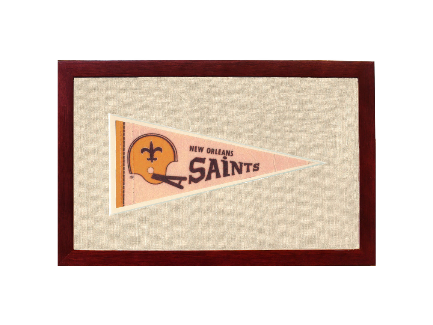 Vintage New Orleans Saints Pennant