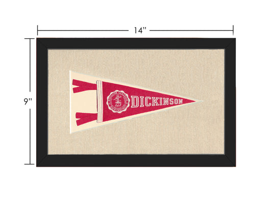 Vintage Dickinson College Pennant