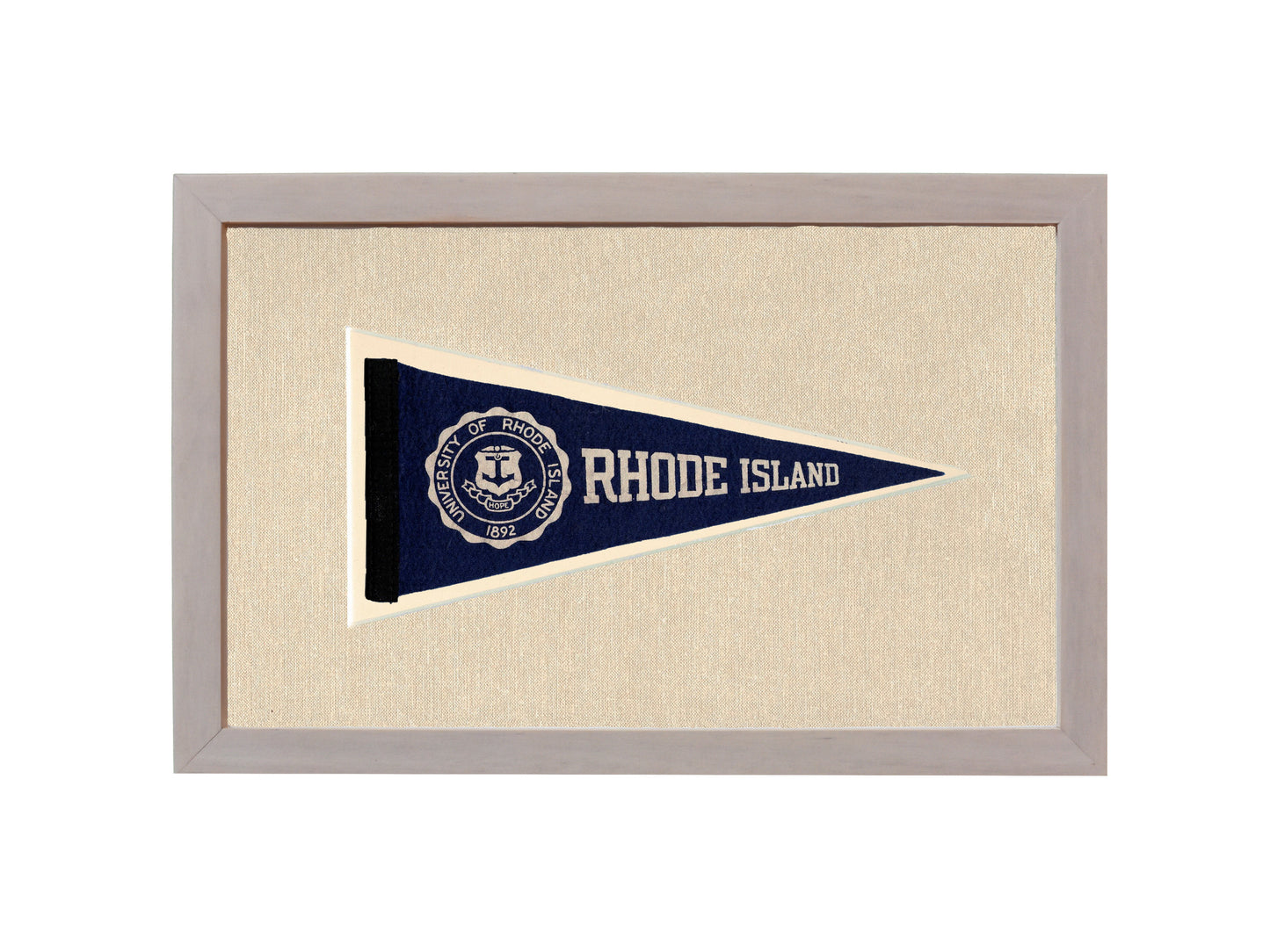 Vintage University of Rhode Island Pennant