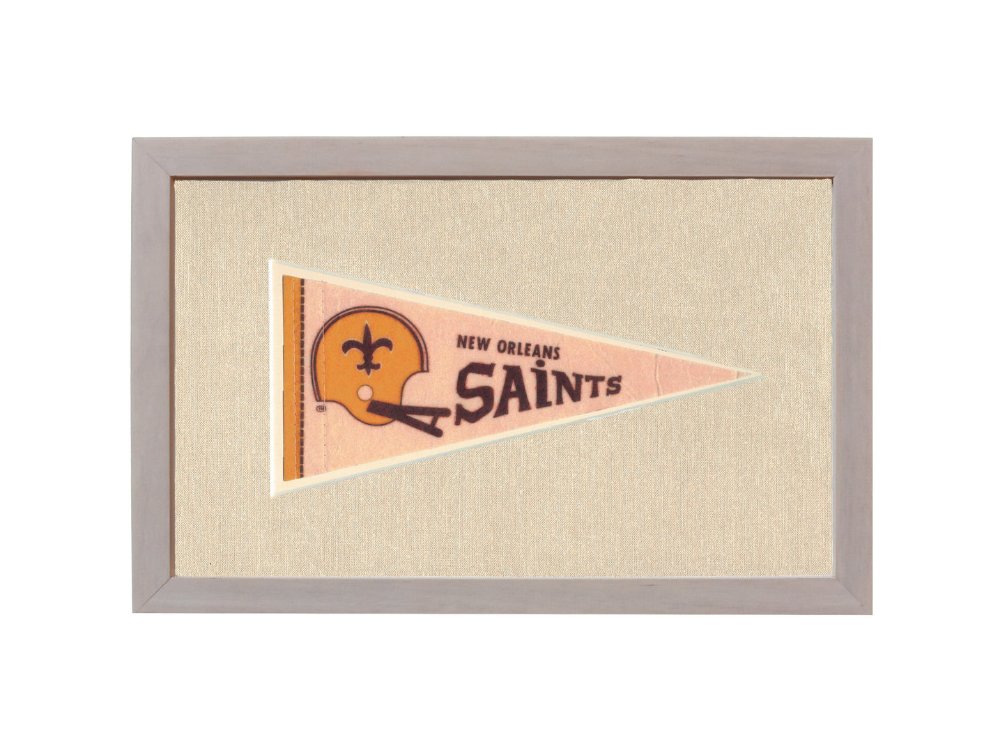 Vintage New Orleans Saints Pennant