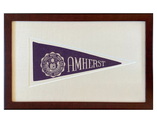 Vintage Amherst College Pennant