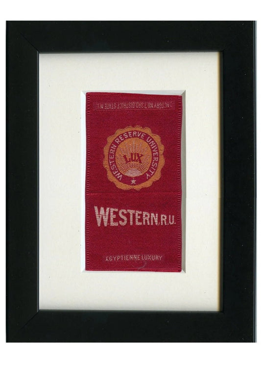 Vintage Western Reserve University Tobacco Silk circa 1910