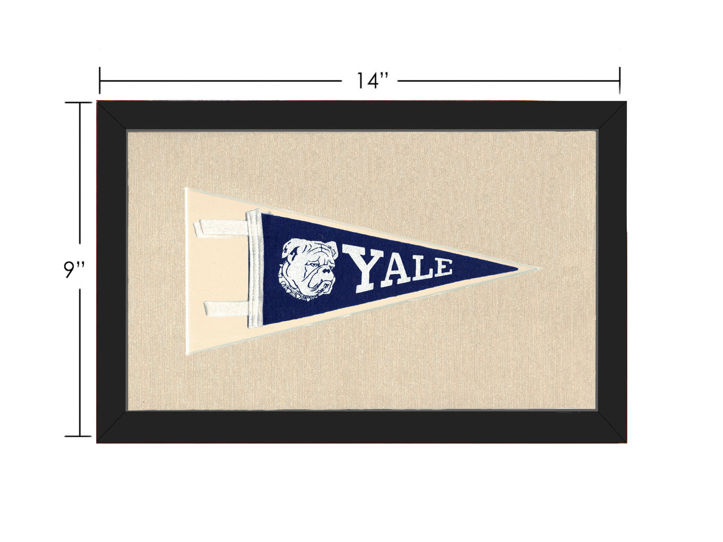 Vintage Yale University Pennant