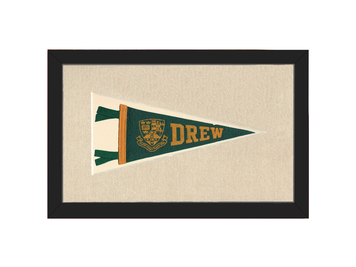 Vintage Drew University Pennant