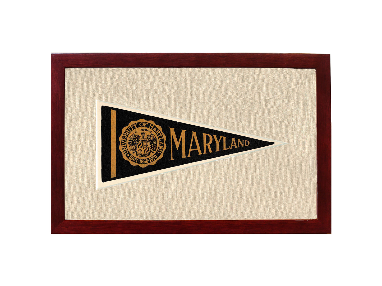 Vintage University of Maryland Pennant