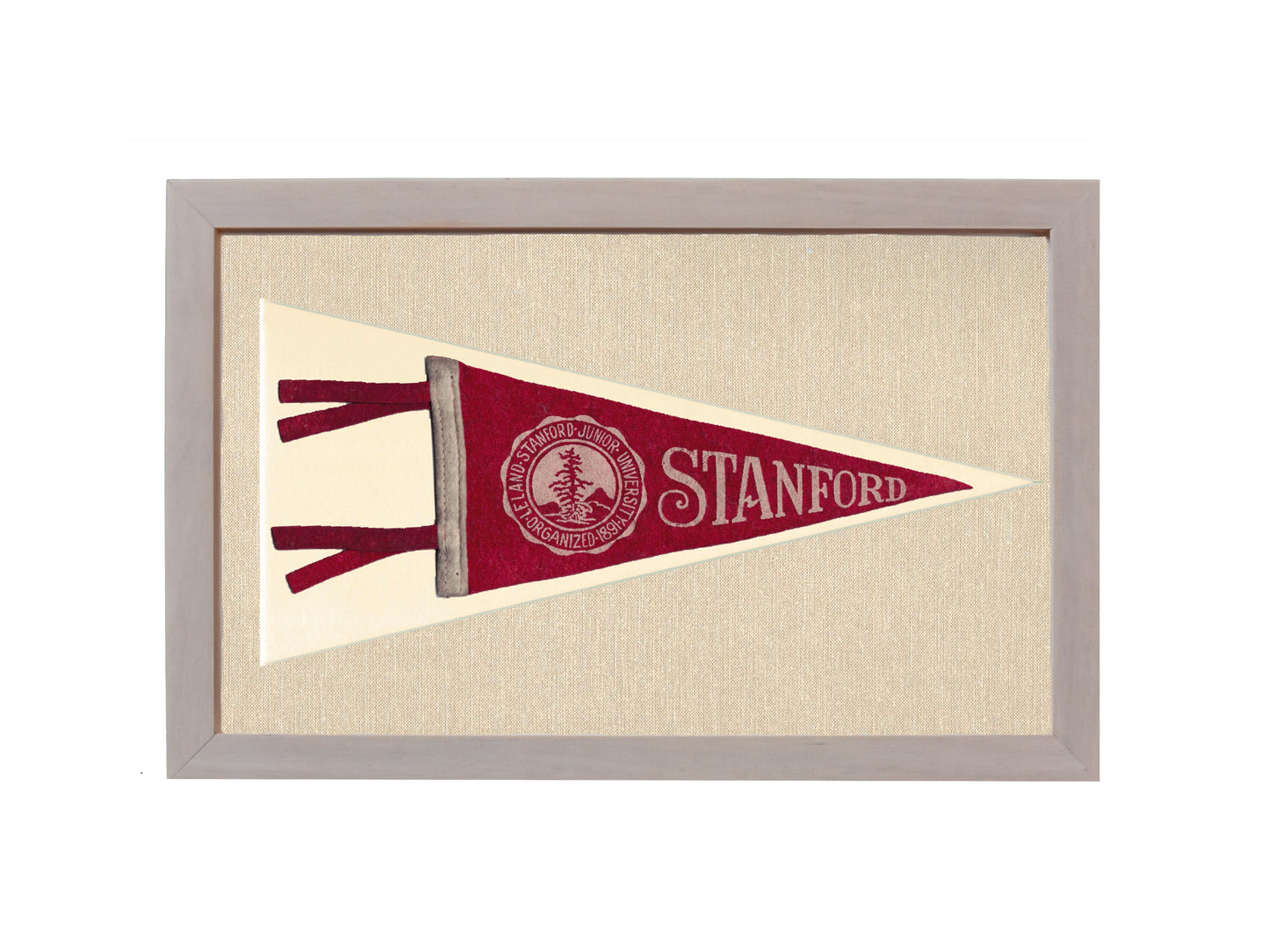 Vintage Stanford University Pennant