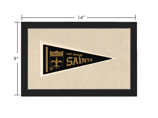 Vintage New Orleans Saints Pennant