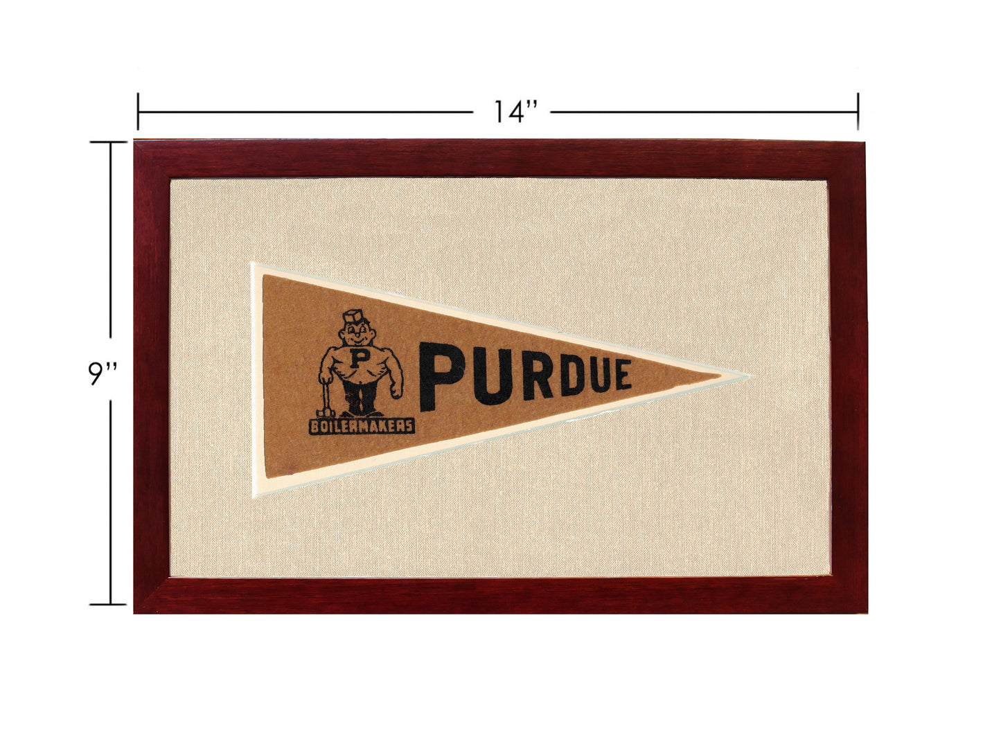 Vintage Purdue Pennant