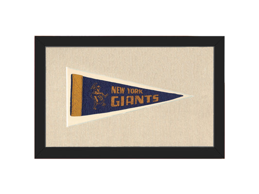 Vintage New York Giants Pennant