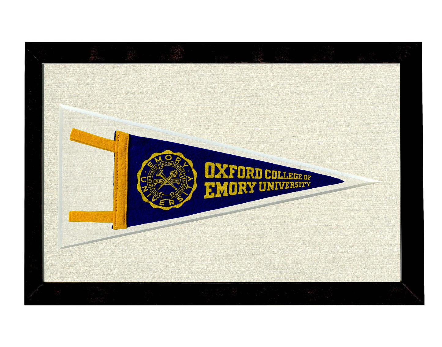 Vintage Emory University Pennant (circa 1960s)