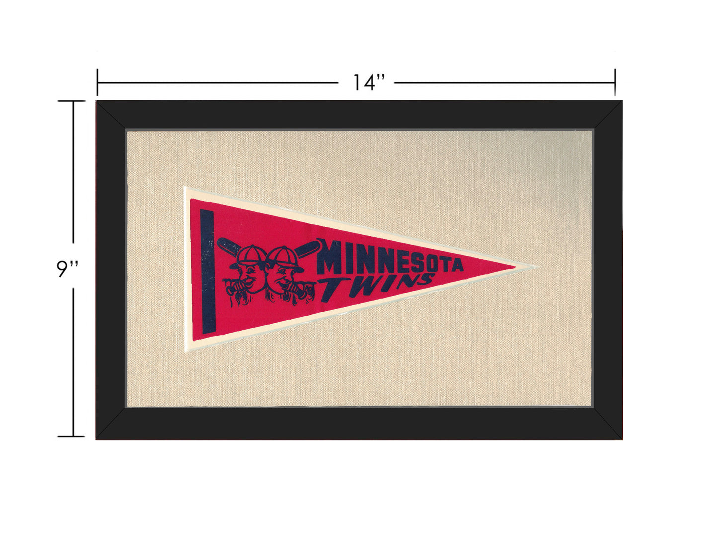 Vintage Minnesota Twins Pennant