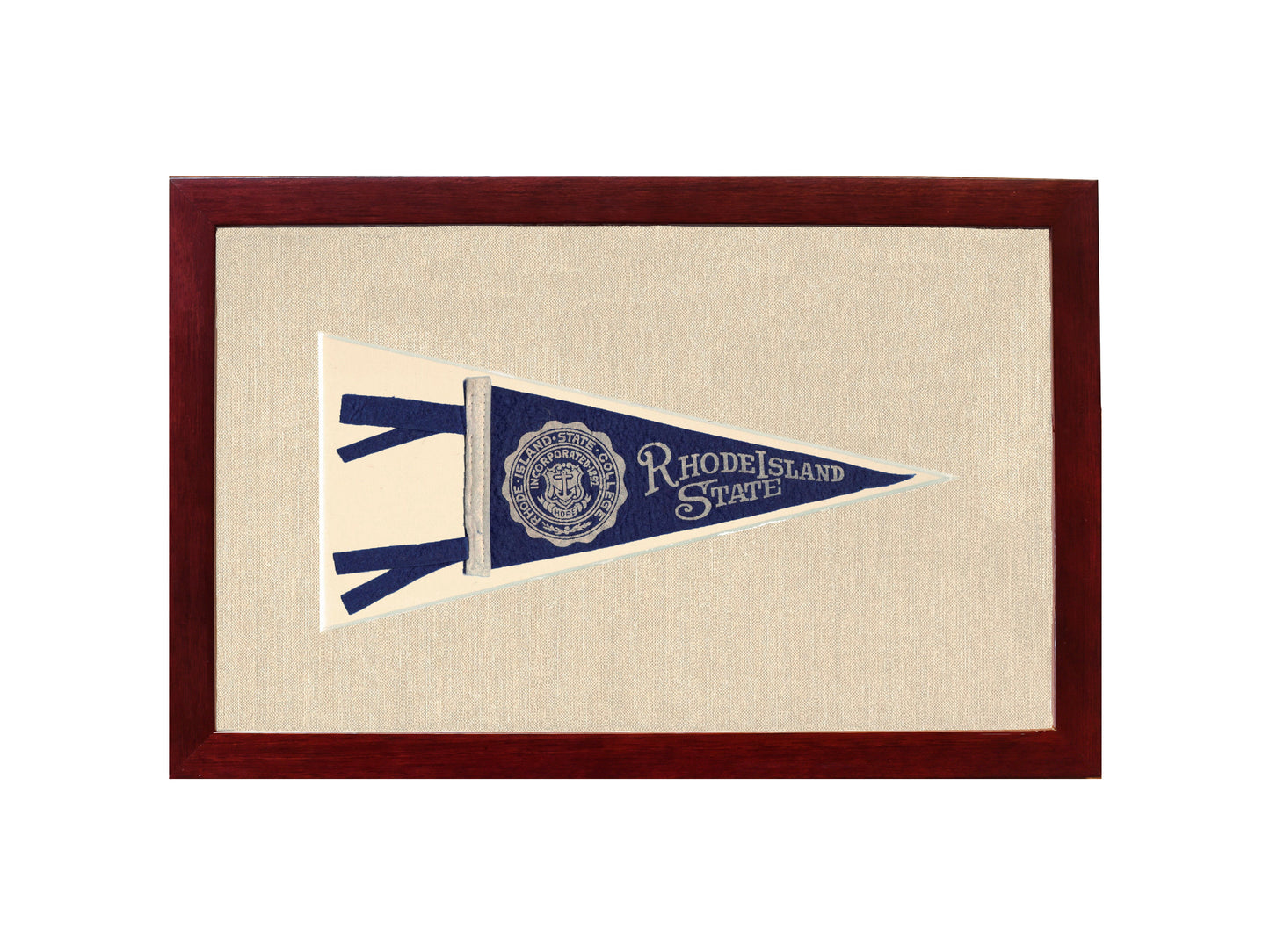 Vintage Rhode Island State Pennant
