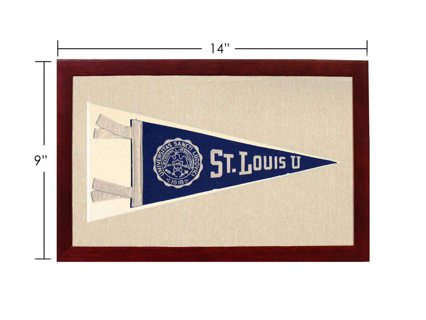 Vintage St. Louis University Pennant