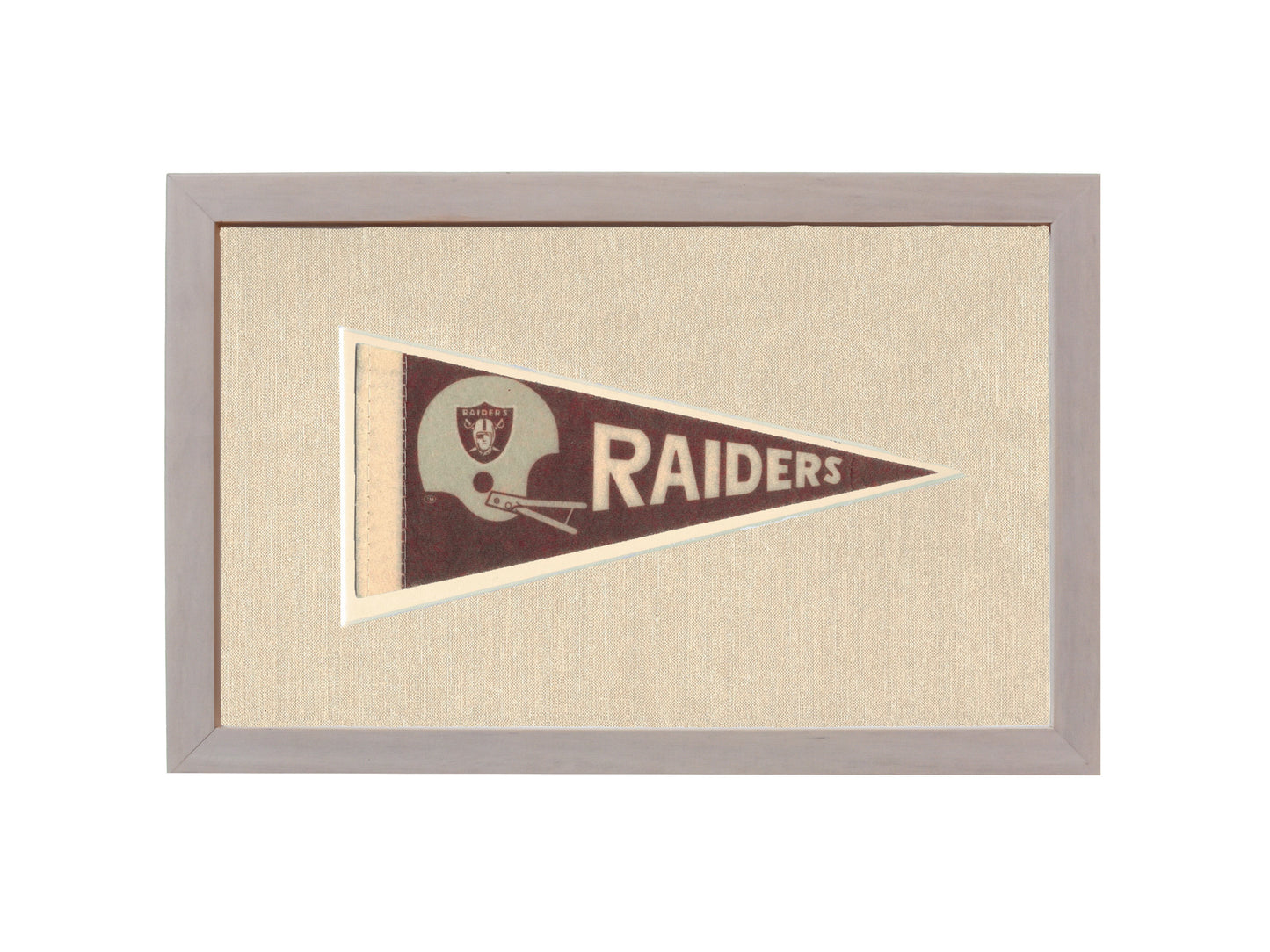 Vintage Raiders Pennant