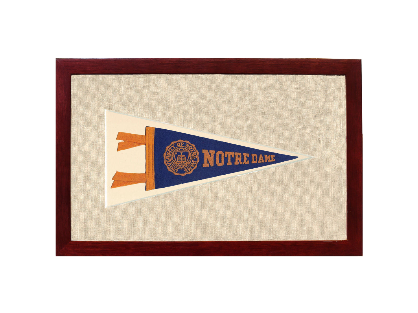 Vintage Notre Dame Pennant