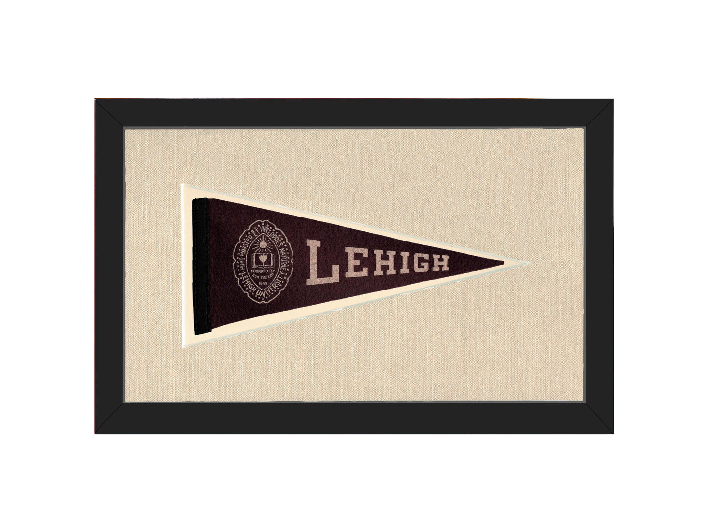 Vintage Lehigh Pennant