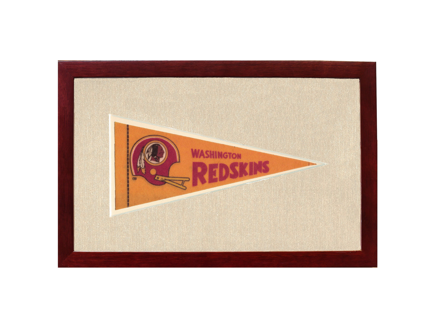 Vintage Washington Redskins Pennant
