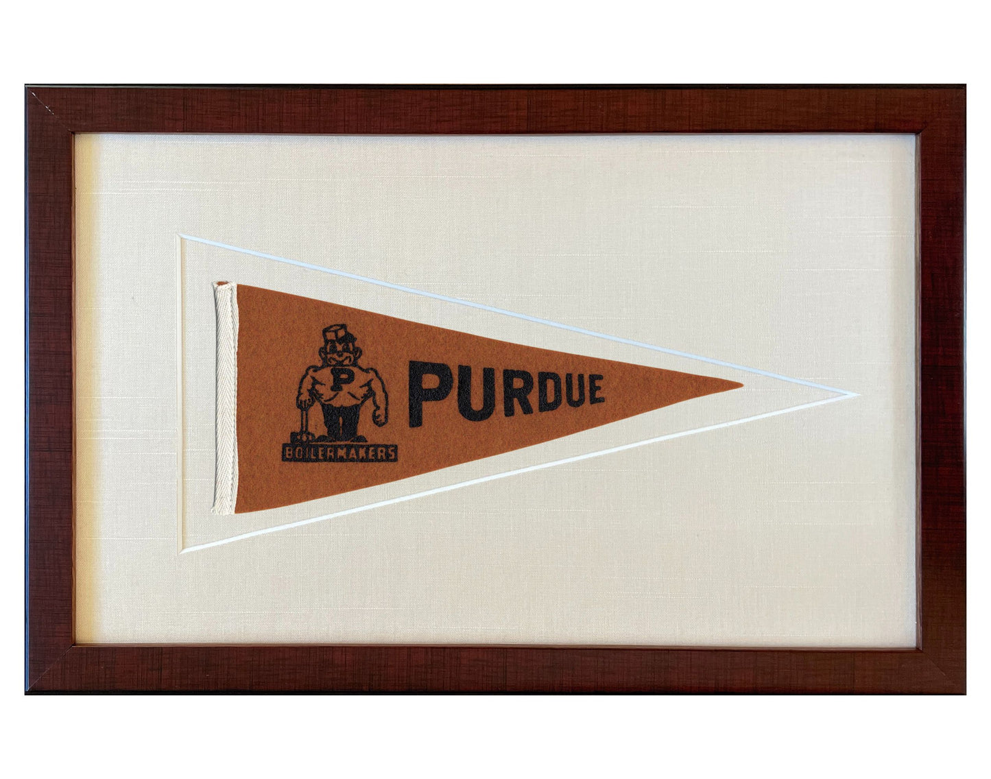 Vintage Purdue University Pennant