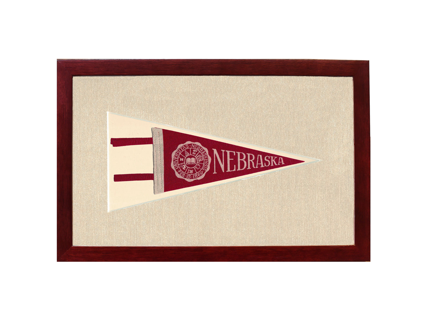 Vintage University of Nebraska Pennant