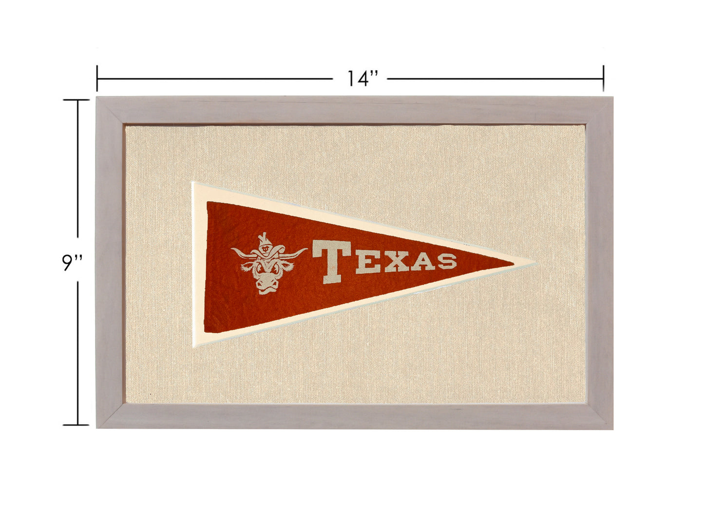 Vintage University of Texas Pennant