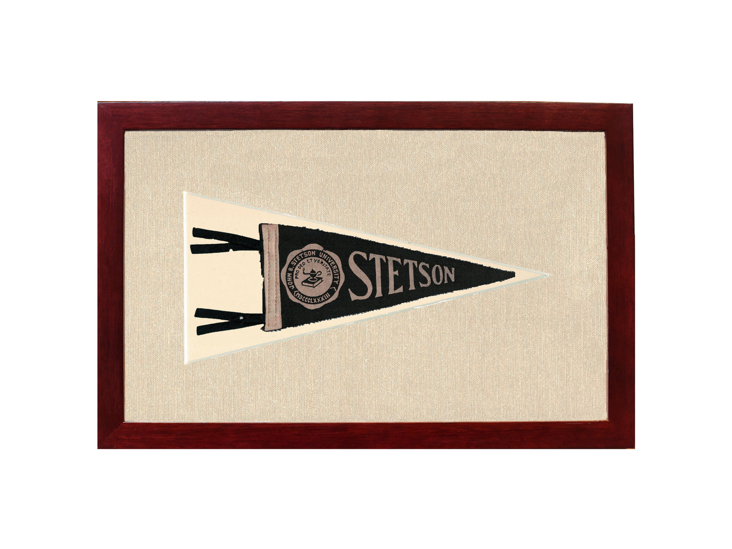 Vintage Stetson University Pennant